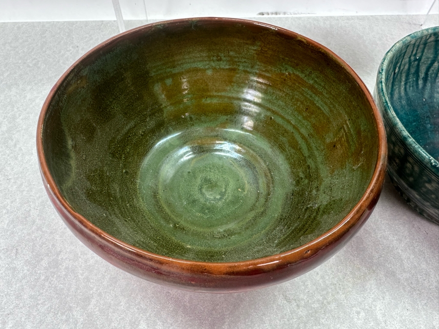 Vintage Studio Pottery Lot - All Artist Signed Except Vase In Top Middle [Photo 4]