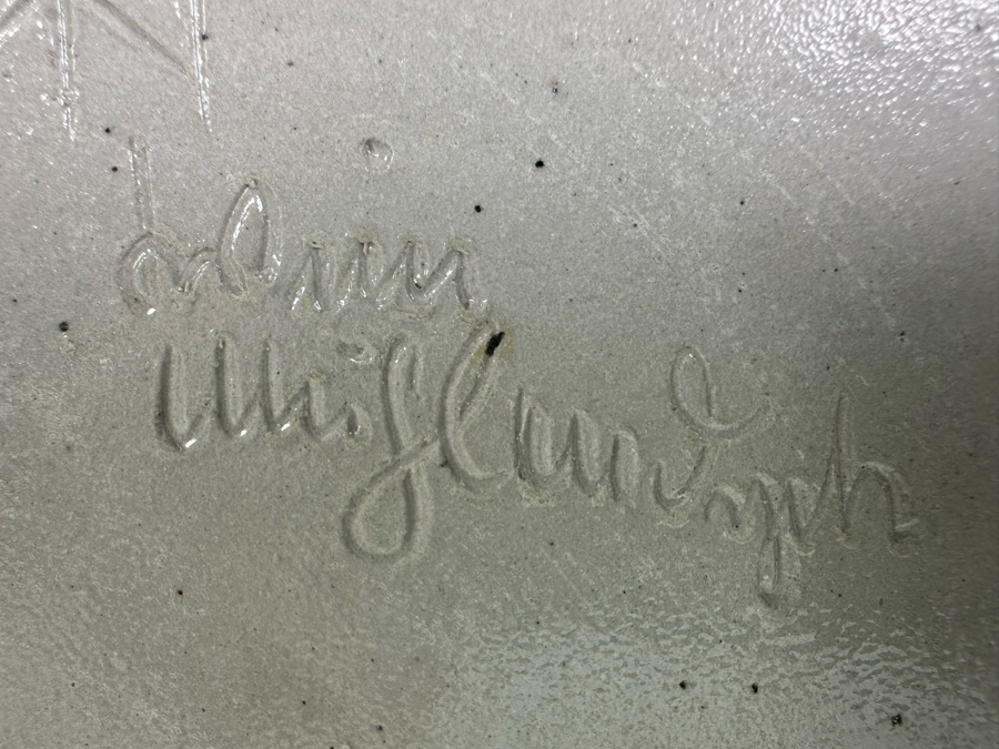 Vintage Large Wim Muhlendyck Animal Stoneware Beer Stein 14'H With Four Matching Cups 3.25'H [Photo 11]