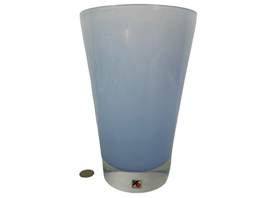 Vintage Karlov Svoboda Czech Republic Crystal Vase 9.75'H [Photo 1]