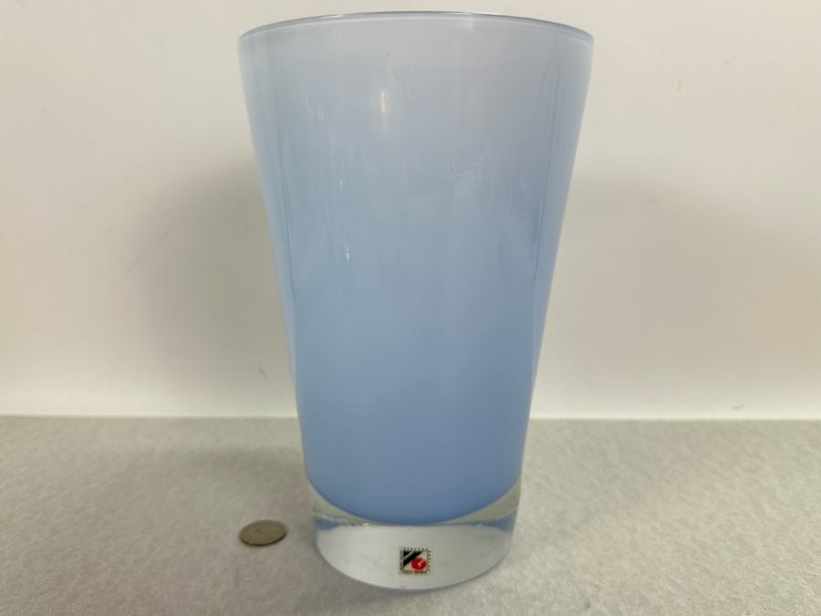 Vintage Karlov Svoboda Czech Republic Crystal Vase 9.75'H [Photo 3]