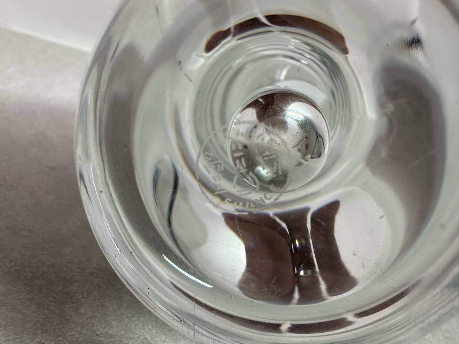 Vintage Baccarat France Crystal Bud Vase 7'H [Photo 6]