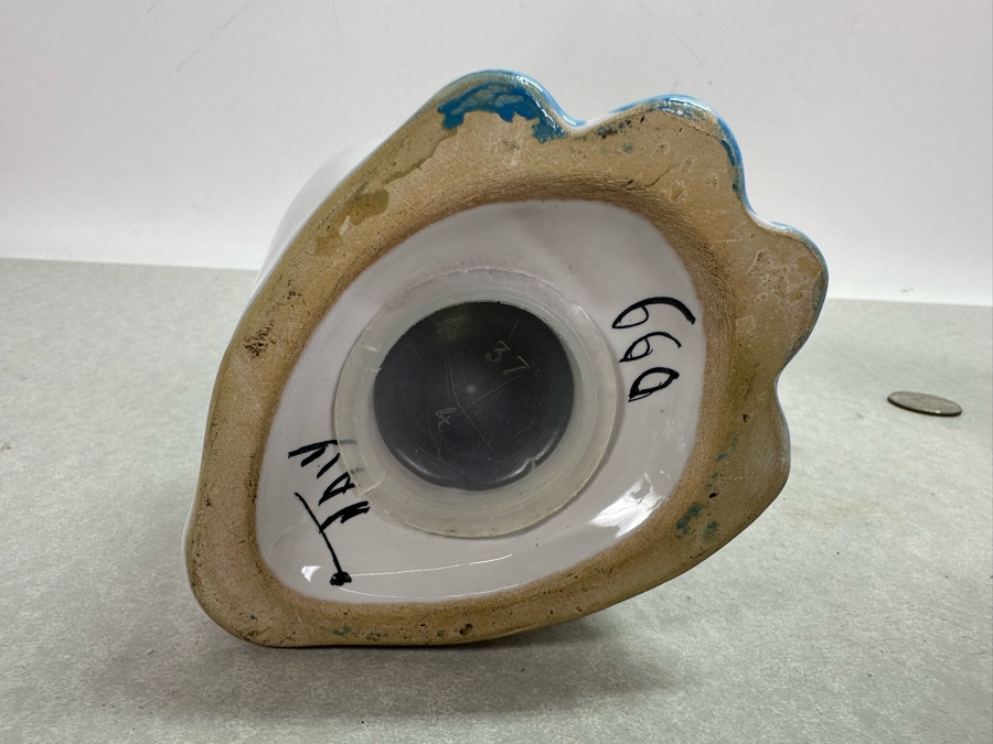 Vintage Italian Ceramic Cat Piggy Bank & Vintage MCM Potted Priscilla Cat Liquor Decanter 11.5'H [Photo 7]