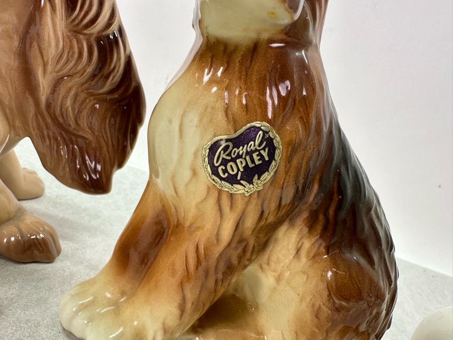 Four Vintage Animal Figurines: (2) Freeman-McFarlin, (1) Royal Copley & (1) Made In Japan 8'H [Photo 6]