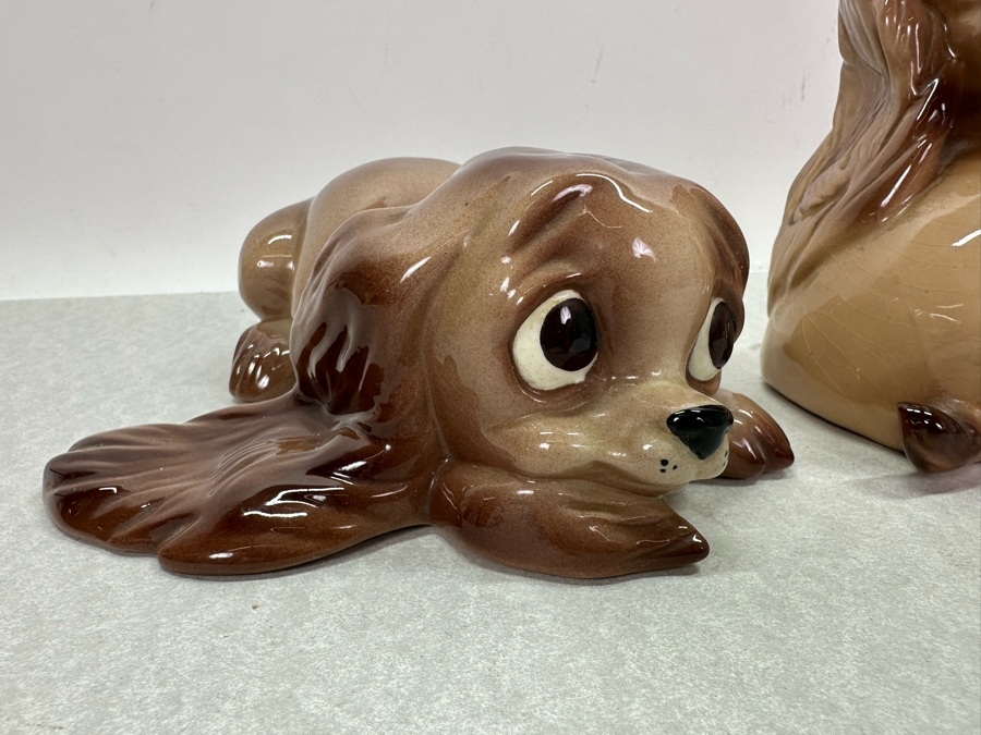 Four Vintage Animal Figurines: (2) Freeman-McFarlin, (1) Royal Copley & (1) Made In Japan 8'H [Photo 3]