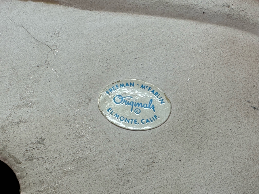 Four Vintage Animal Figurines: (2) Freeman-McFarlin, (1) Royal Copley & (1) Made In Japan 8'H [Photo 8]