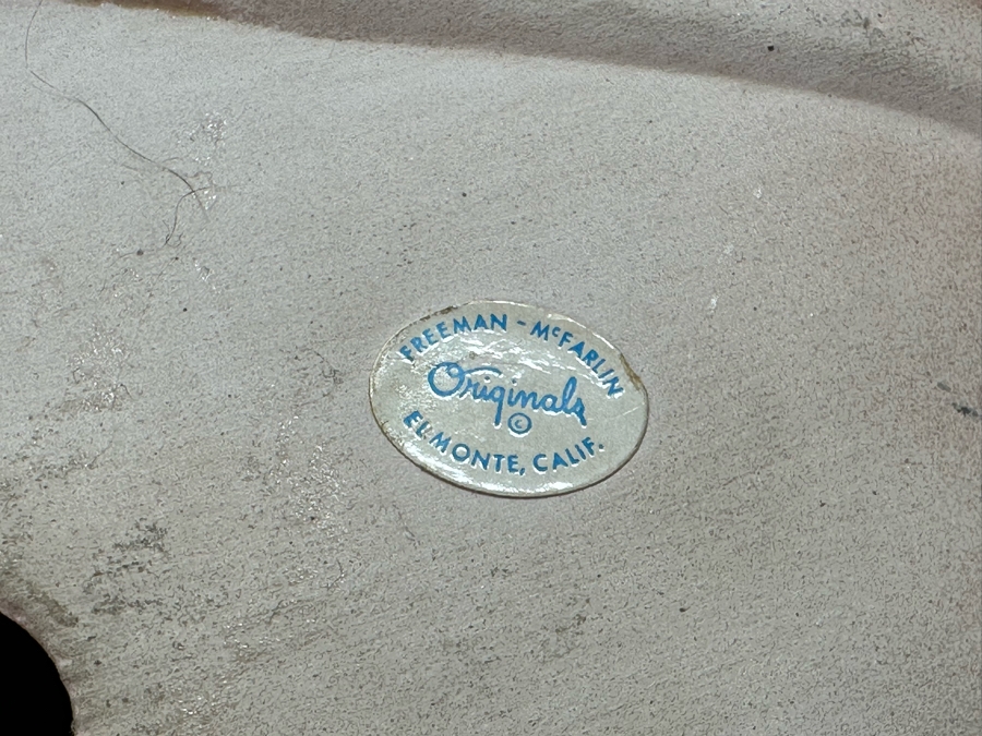 Four Vintage Animal Figurines: (2) Freeman-McFarlin, (1) Royal Copley & (1) Made In Japan 8'H [Photo 7]