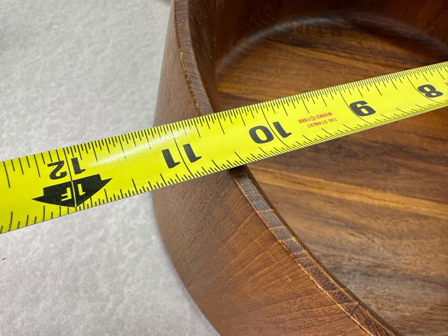 Vintage Dansk Teak Salad Bowl Set 10.5'W [Photo 6]