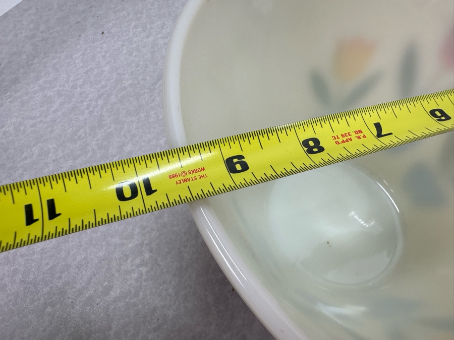 Pair Of Vintage Fire King Oven Ware Mixing Bowls 9.5'W X 6'H [Photo 6]