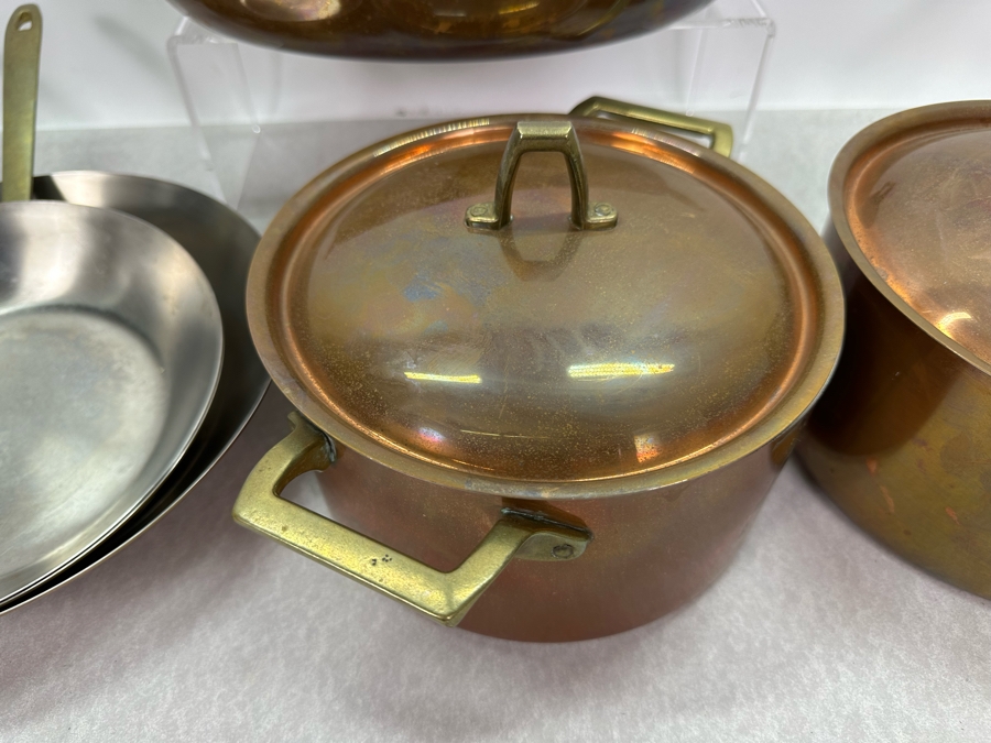 Vintage Paul Revere Copper Pots, Pans & Skillets [Photo 5]