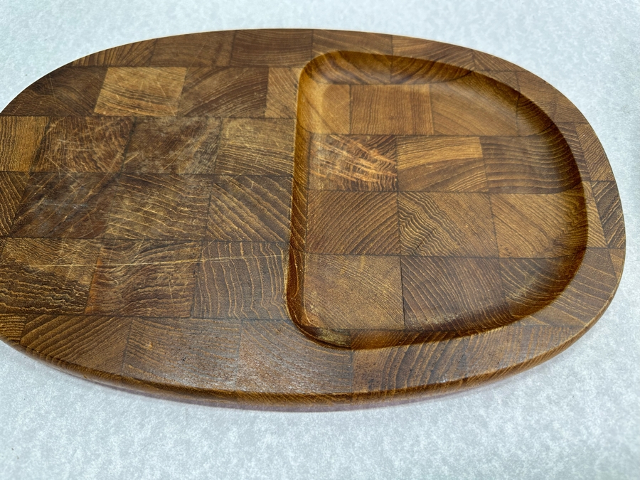 (3) Dansk Denmark Wooden Serving Trays Largest Is 17.5'W [Photo 5]