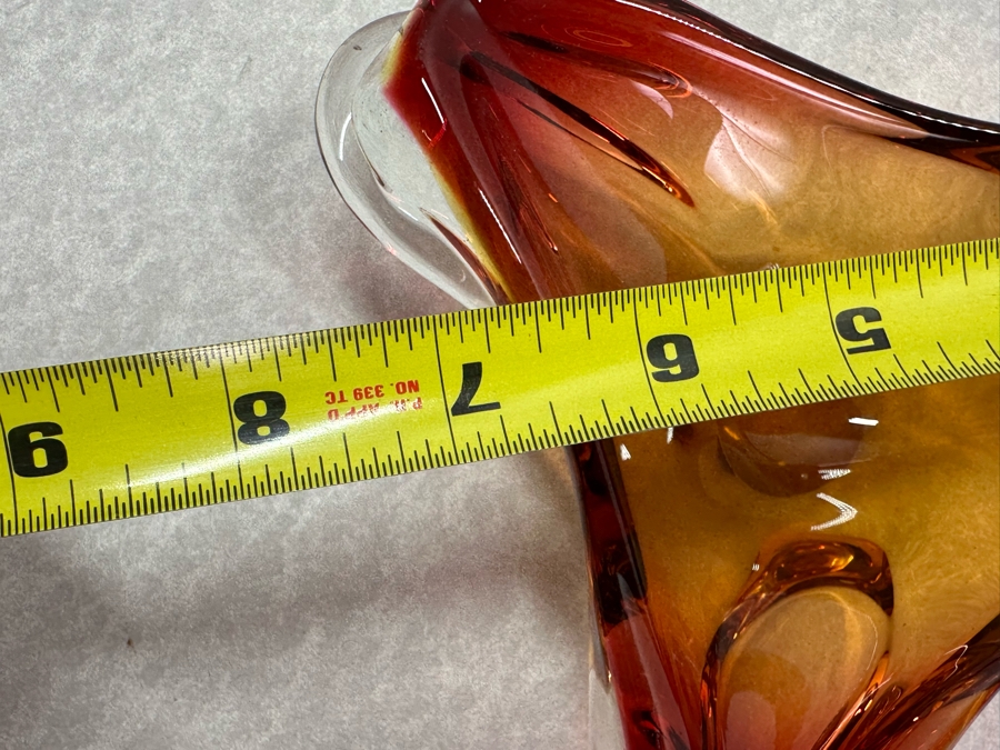 Vintage Italian Murano Glass Bowl 7.5'W & Ashtray 6.5'W [Photo 6]