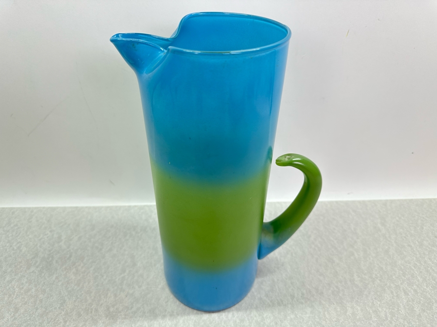 Vintage MCM Blendo West Virginia Pitcher 11'H [Photo 2]