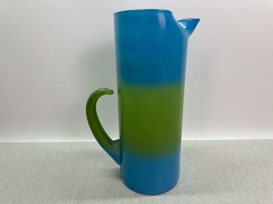 Vintage MCM Blendo West Virginia Pitcher 11'H [Photo 3]