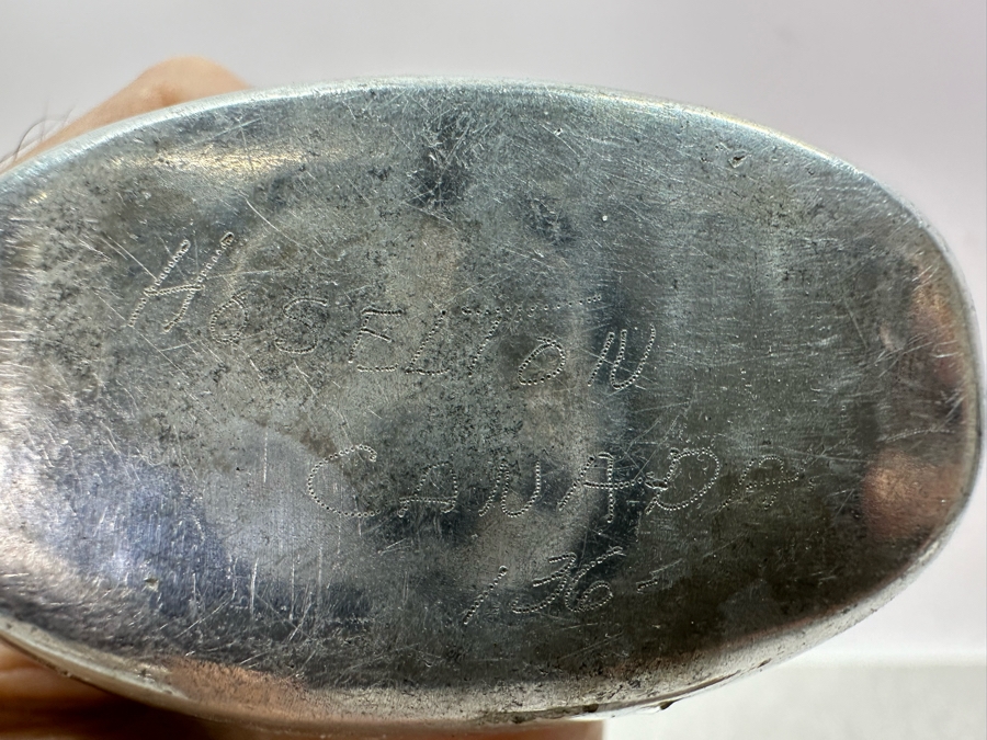 Pair Of Signed Hoselton Canada Animal Figurines And Artist Signed Carved Stone Bird On Driftwood Signed Stiles 5.5'H [Photo 6]