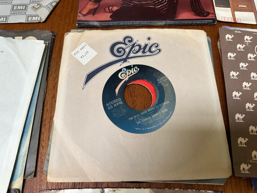 Collection Of Vintage 45rpm Vinyl Records [Photo 12]