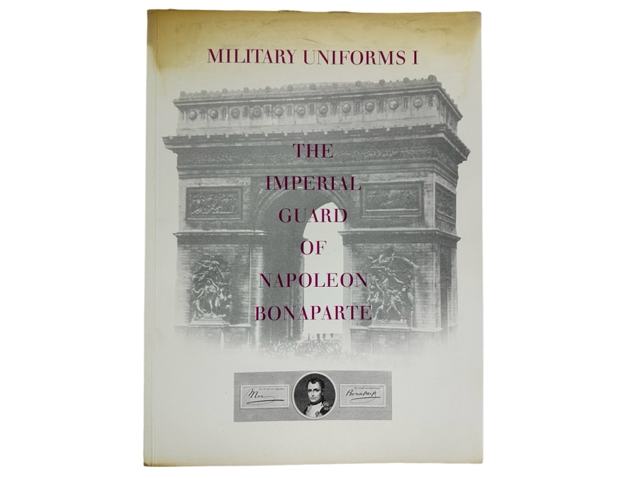Vintage 1969 Taplinger Publishing Co. Military Uniforms I Of The Imperial Guard Of Napoleon Bonaparte With 16 Full Color Plates [Photo 2]