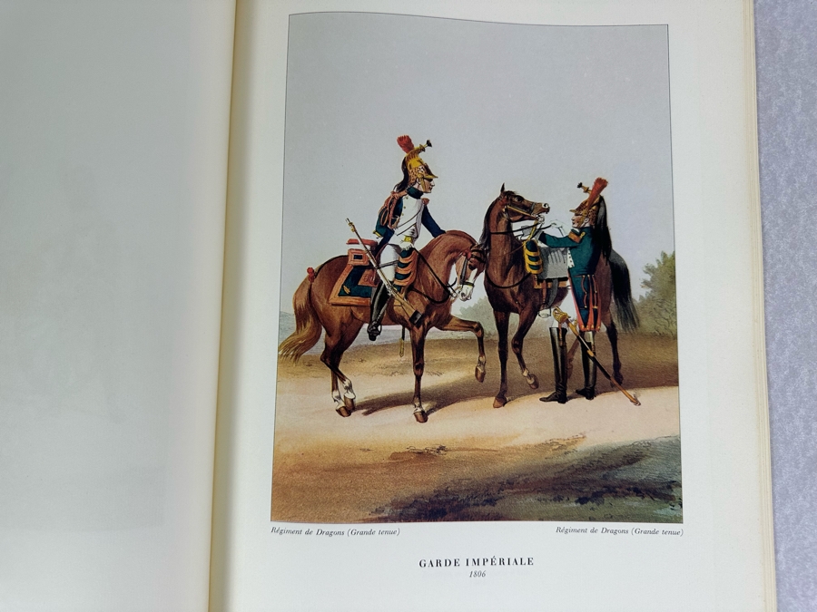 Vintage 1969 Taplinger Publishing Co. Military Uniforms I Of The Imperial Guard Of Napoleon Bonaparte With 16 Full Color Plates [Photo 13]