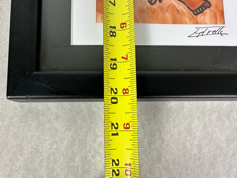 Original Artwork By Estrelle Framed 9.5 X 20 [Photo 6]