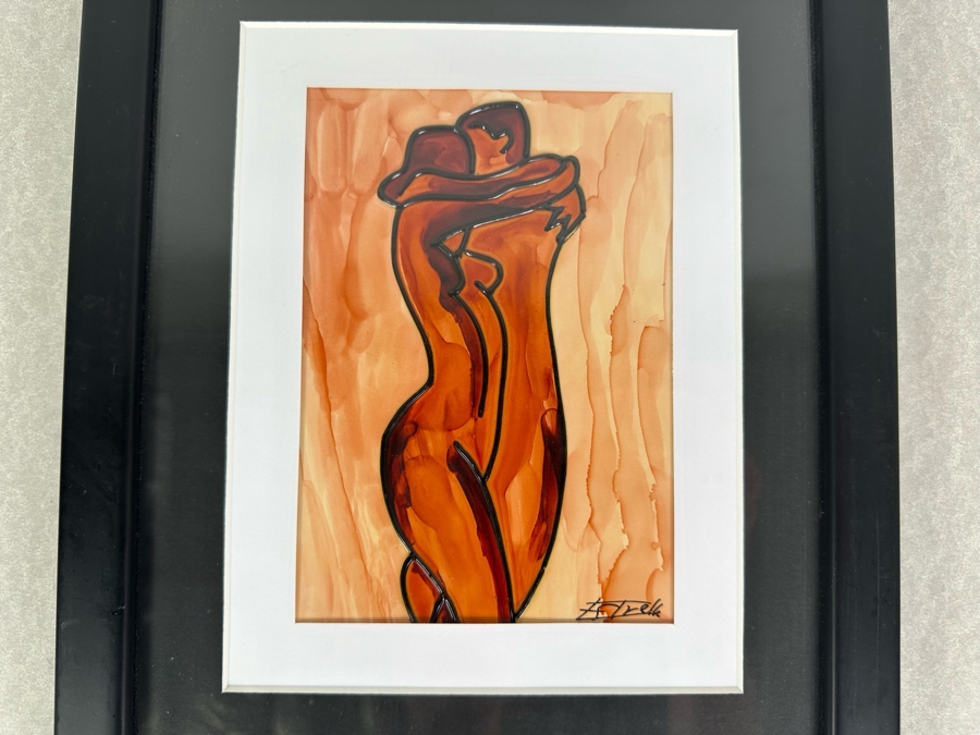 Original Artwork By Estrelle Framed 9.5 X 20 [Photo 2]