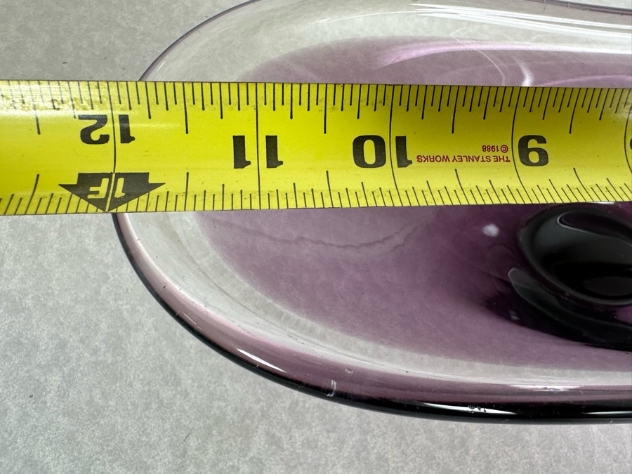 Pair Of Vintage Mid-Century Modern Glass Bowls 10.5W & 12W [Photo 8]