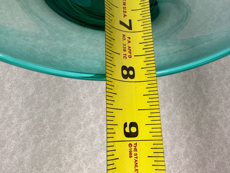 Pair Of Vintage Mid-Century Modern Glass Bowls 10.5W & 12W [Photo 6]