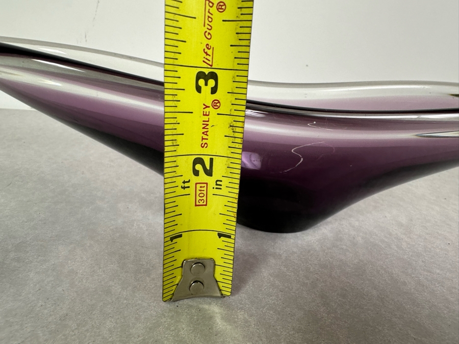 Pair Of Vintage Mid-Century Modern Glass Bowls 10.5W & 12W [Photo 10]