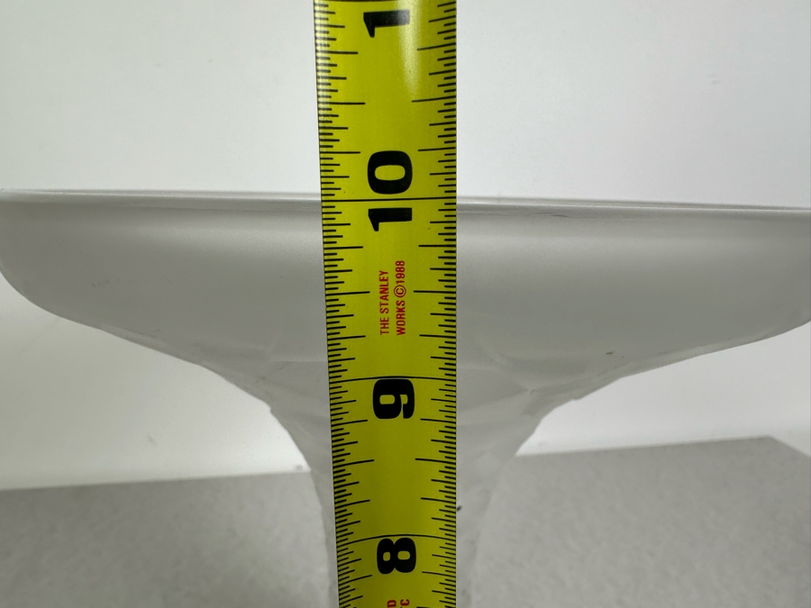 Stunning Vintage Art Glass Vase In The Style Of Lalique 10W X 10H [Photo 12]