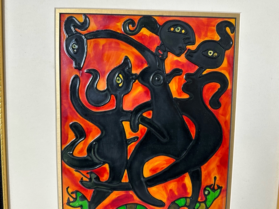 Vintage Original Artwork By Estrella 9.5 X 13 [Photo 7]