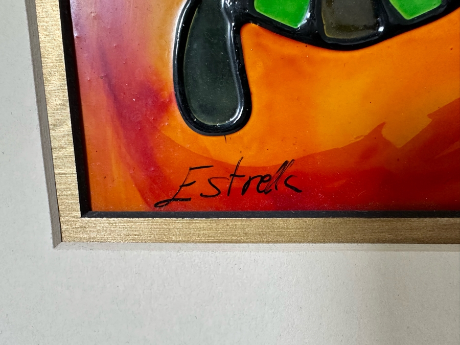 Vintage Original Artwork By Estrella 9.5 X 13 [Photo 4]