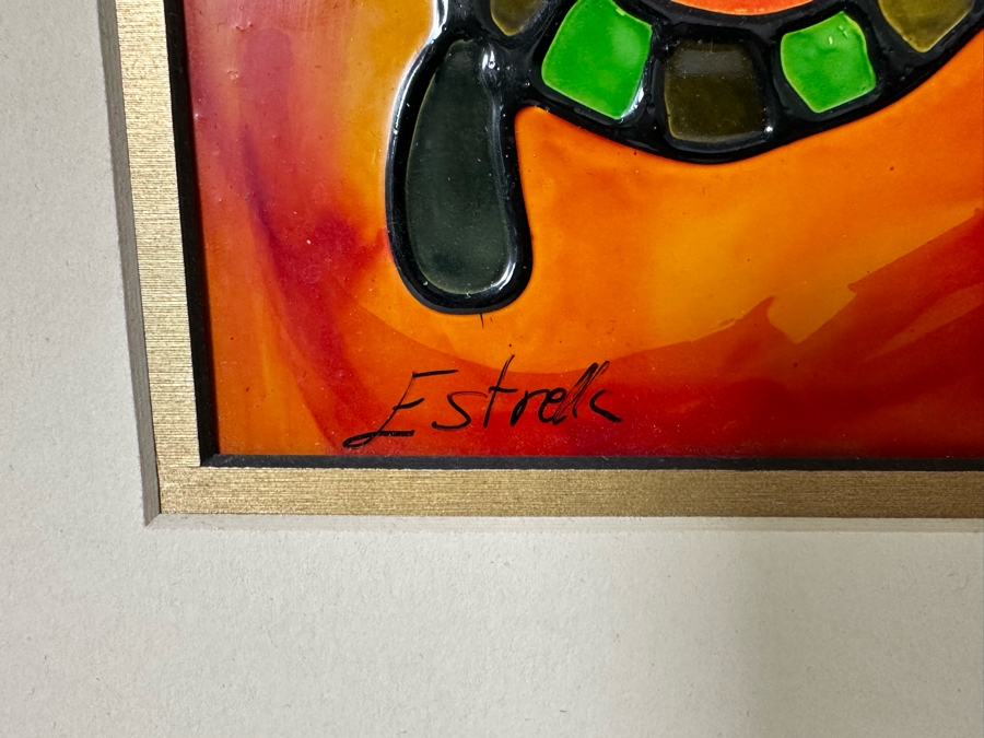 Vintage Original Artwork By Estrella 9.5 X 13 [Photo 3]