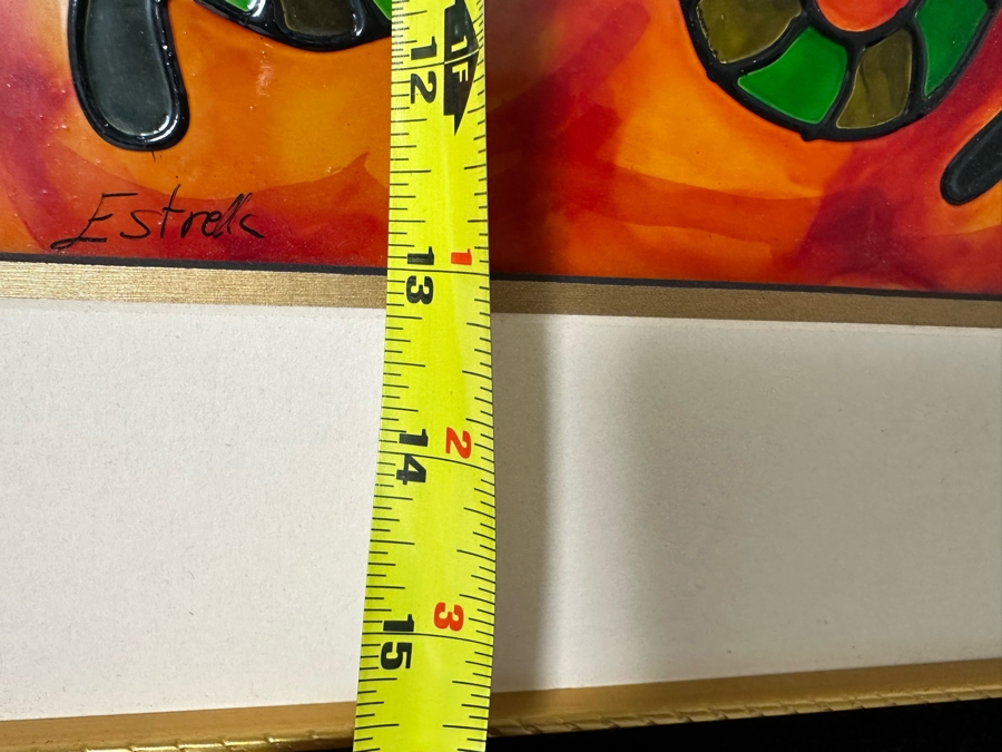 Vintage Original Artwork By Estrella 9.5 X 13 [Photo 9]