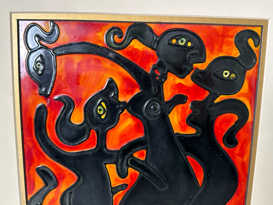 Vintage Original Artwork By Estrella 9.5 X 13 [Photo 6]