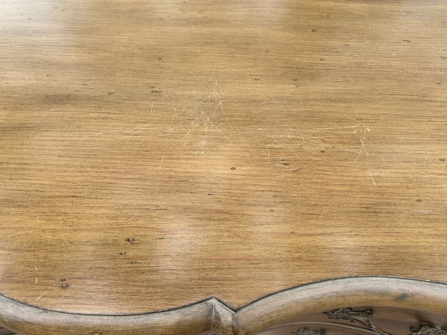 Pair Of Large Kreiss Furniture Serpentine 3-Drawer Chest Of Drawers Nightstands With Lockable Drawers 53.5'W X 24'D X 35'H Estimate $4,000 [Photo 10]