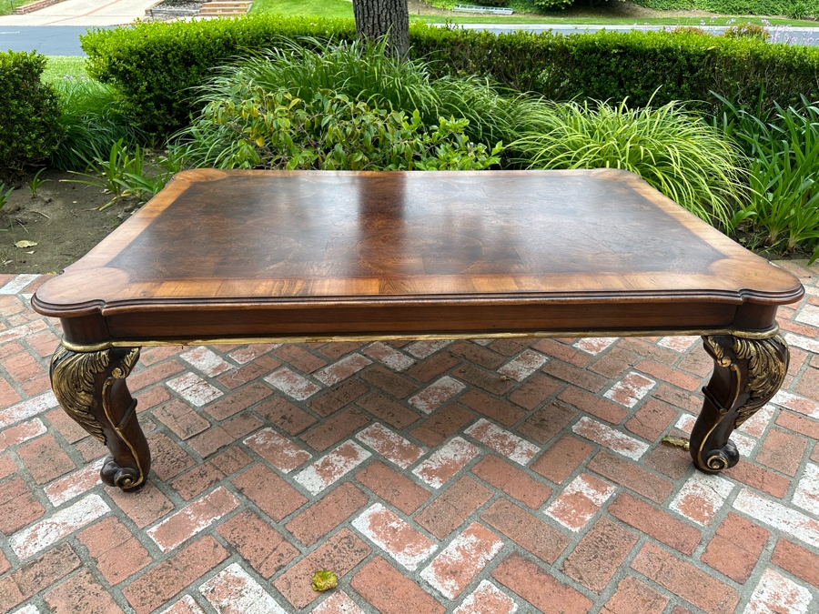 Henredon Furniture Edgerton Cocktail Table Coffee Table 64'W X 42'D X 21.5'H Estimate $800 [Photo 2]