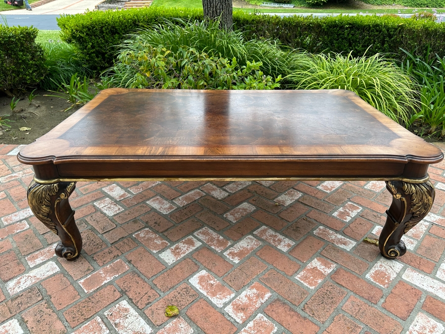 Henredon Furniture Edgerton Cocktail Table Coffee Table 64'W X 42'D X 21.5'H Estimate $800 [Photo 7]