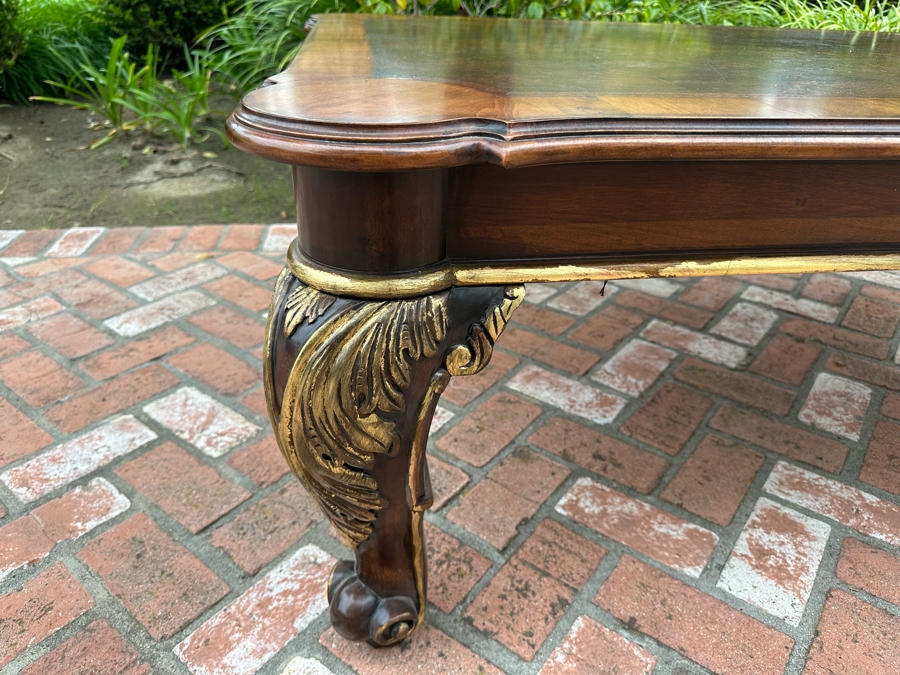 Henredon Furniture Edgerton Cocktail Table Coffee Table 64'W X 42'D X 21.5'H Estimate $800 [Photo 4]