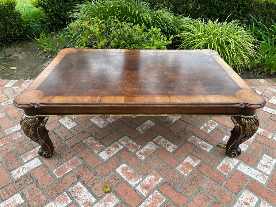 Henredon Furniture Edgerton Cocktail Table Coffee Table 64'W X 42'D X 21.5'H Estimate $800 [Photo 8]