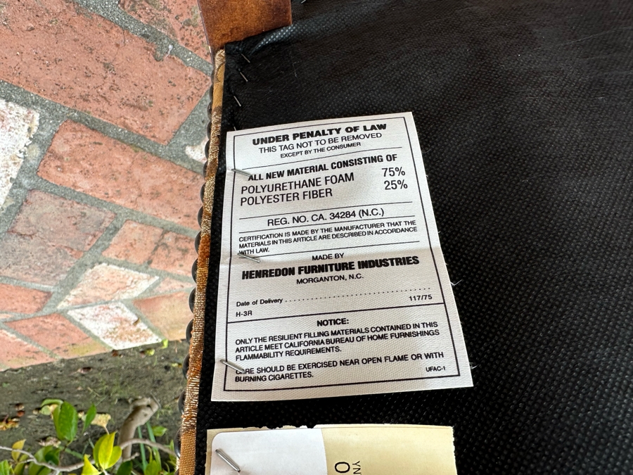 Impressive Henredon Furniture Burl Walnut Marquetry Top Formal Dining Table 92'W X 52'D X 30.5'H With One Leaf 22'W And Six Henredon Dining Chairs And Two Henredon Armchairs (8 Chairs Total) Estimate $10,000+ [Photo 17]