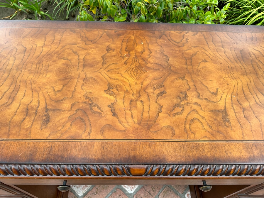 Seven Seas By Hooker Furniture Wooden Office Desk 6'W X 2'D X 31.5'H [Photo 5]