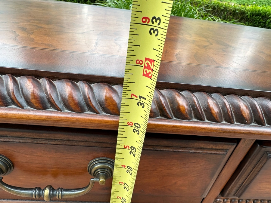 Seven Seas By Hooker Furniture Wooden Office Desk 6'W X 2'D X 31.5'H [Photo 14]