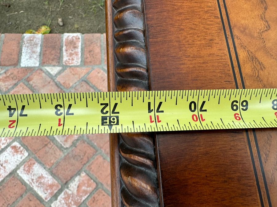 Seven Seas By Hooker Furniture Wooden Office Desk 6'W X 2'D X 31.5'H [Photo 12]