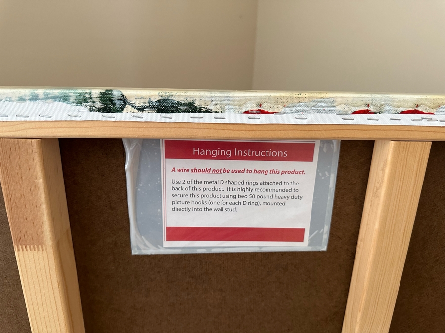 Renewed Passport Abstract Wrapped Canvas On Board Print Glossy Finish By Chelsea Art Studio 68' X 47' Retails $1,200 [Photo 6]