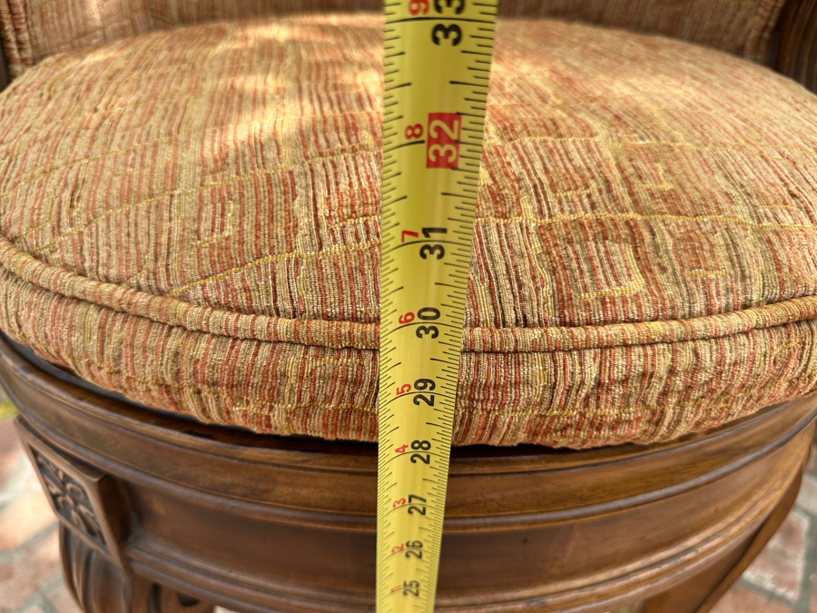 Three Century Furniture Swivel Upholstered Barstools 30' Seat Height 48'H [Photo 7]