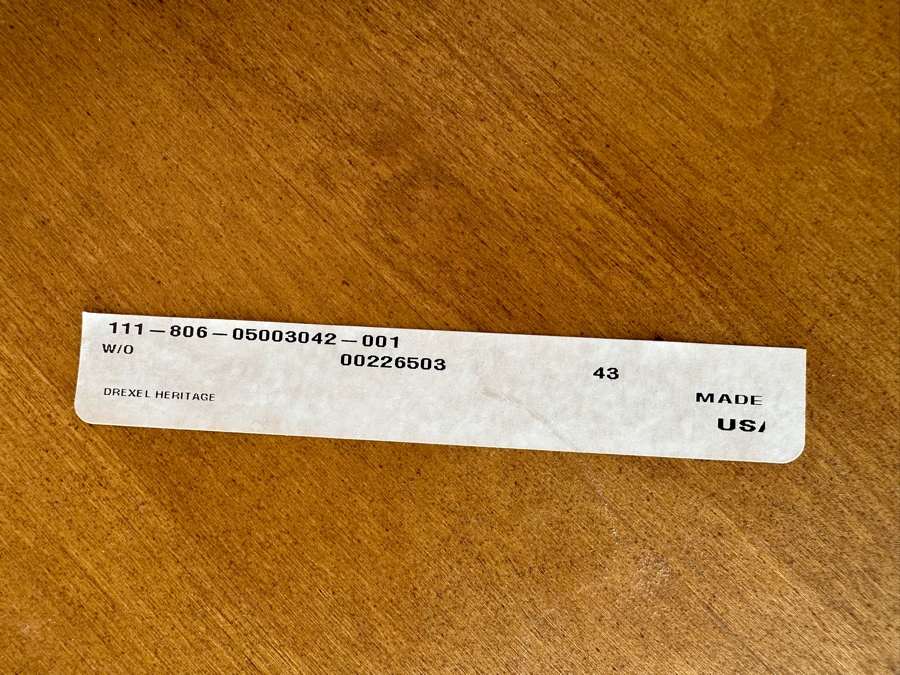 Drexel Heritage Cocktail Coffee Table 59'W X 19.5'H [Photo 8]