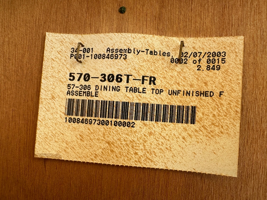 Stunning Century Furniture Pedestal Dining Table 65'R X 31'H With Single Leaf 22'W [Photo 12]