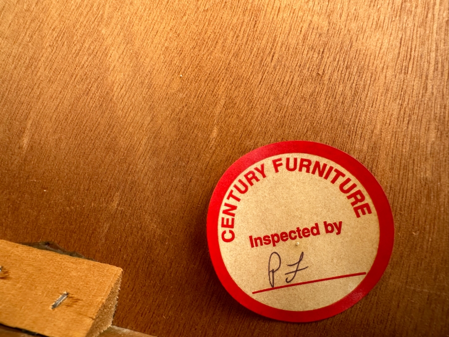 Stunning Century Furniture Pedestal Dining Table 65'R X 31'H With Single Leaf 22'W [Photo 14]