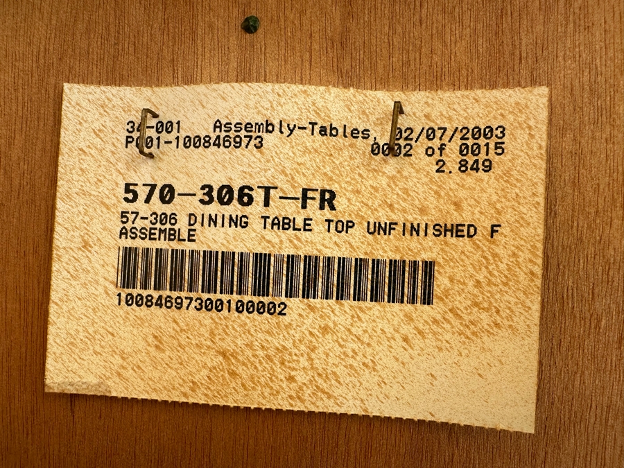 Stunning Century Furniture Pedestal Dining Table 65'R X 31'H With Single Leaf 22'W [Photo 13]