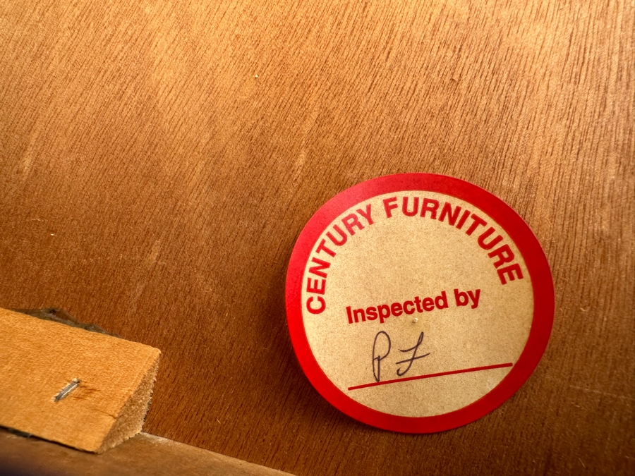 Stunning Century Furniture Pedestal Dining Table 65'R X 31'H With Single Leaf 22'W [Photo 15]