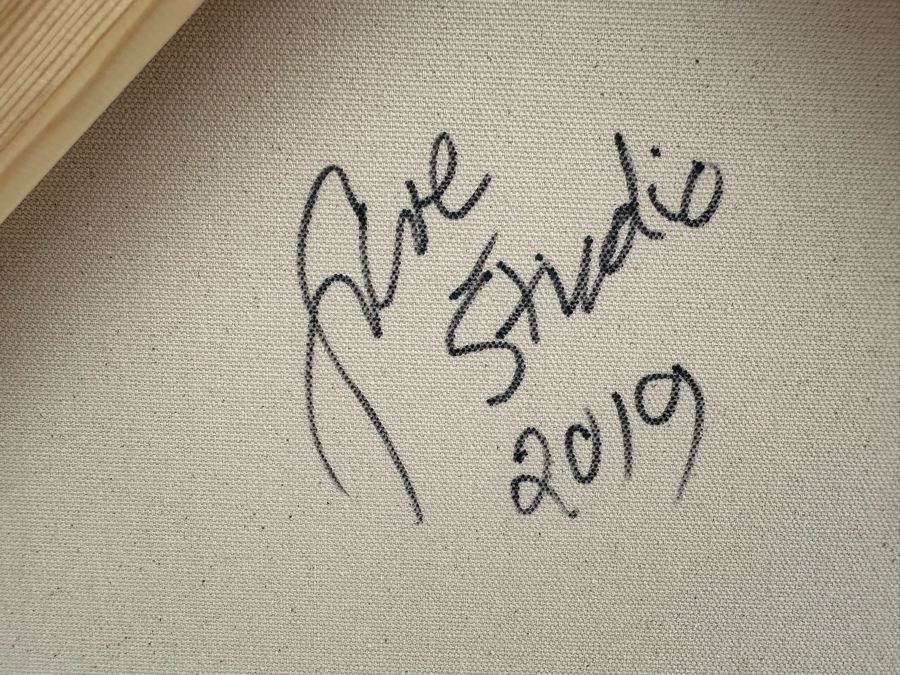 Gerrit Greve (1948-2024, Cardiff by the Sea, CA) Original Modernist Abstract Color Field Acrylic Painting On Canvas In Manner Of Mark Rothko 2019 Signed Verso 36' X 36' Estimate $1,000-$2,000 [Photo 7]