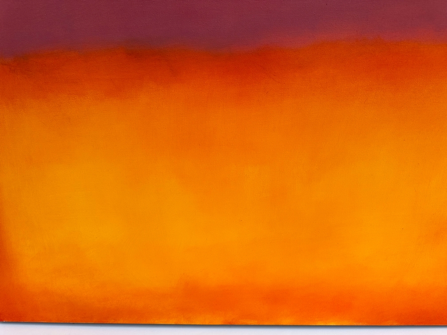 Gerrit Greve (1948-2024, Cardiff by the Sea, CA) Original Modernist Abstract Color Field Acrylic Painting On Canvas In Manner Of Mark Rothko 2019 Signed Verso 36' X 36' Estimate $1,000-$2,000 [Photo 3]